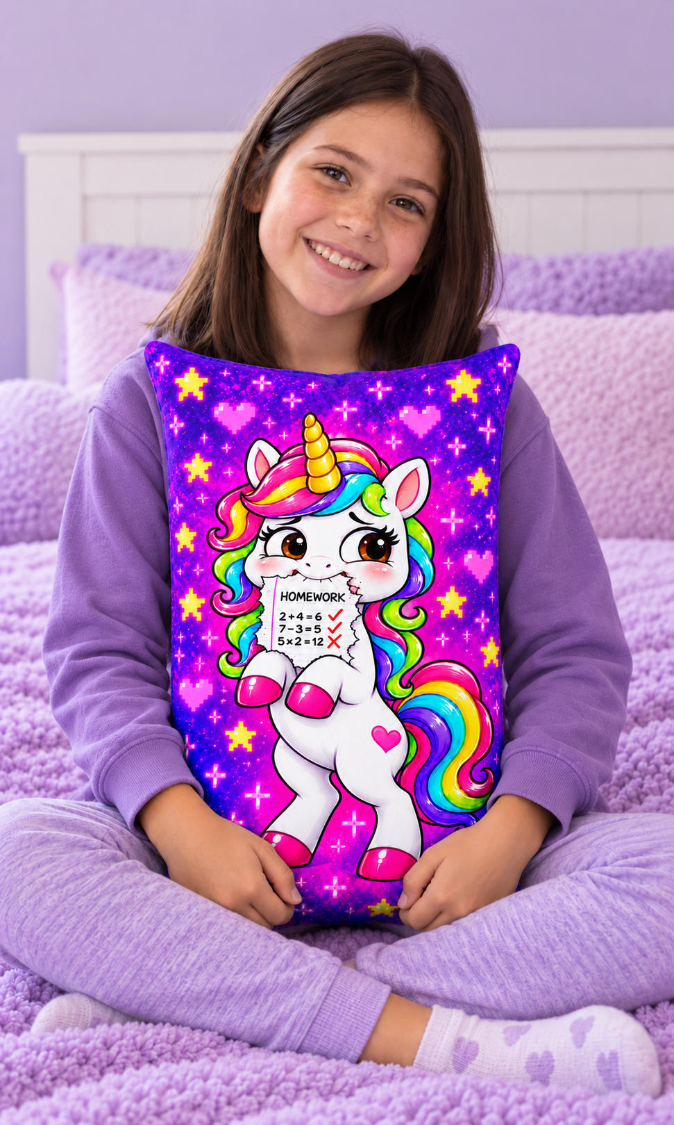 A Unicorn Ate My Homework Snuggler