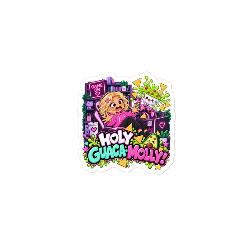 Holy Guaca-Molly Sticker